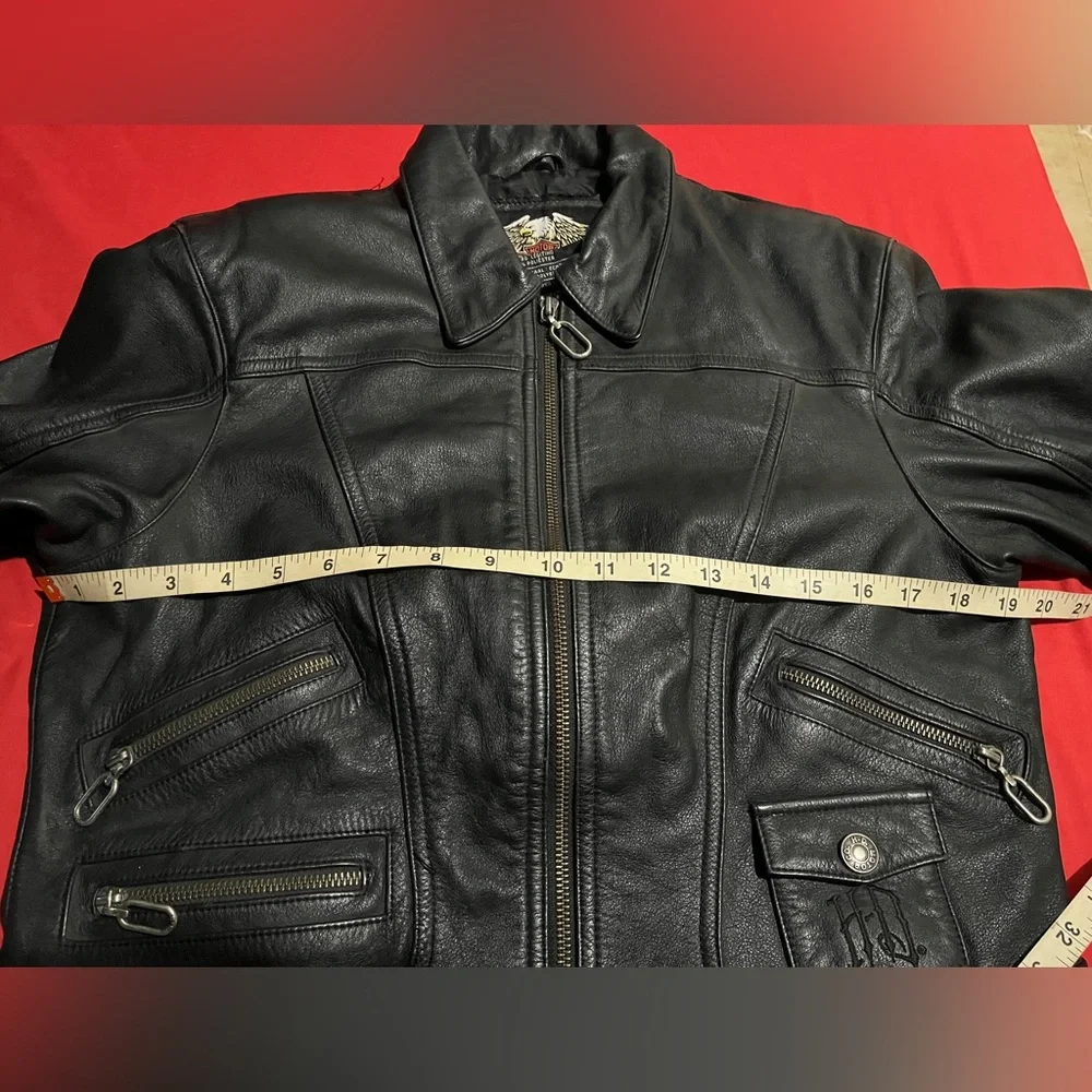HARLEY DAVIDSON “STARGAZE”LEATHER JACKET - Picture 15 of 16